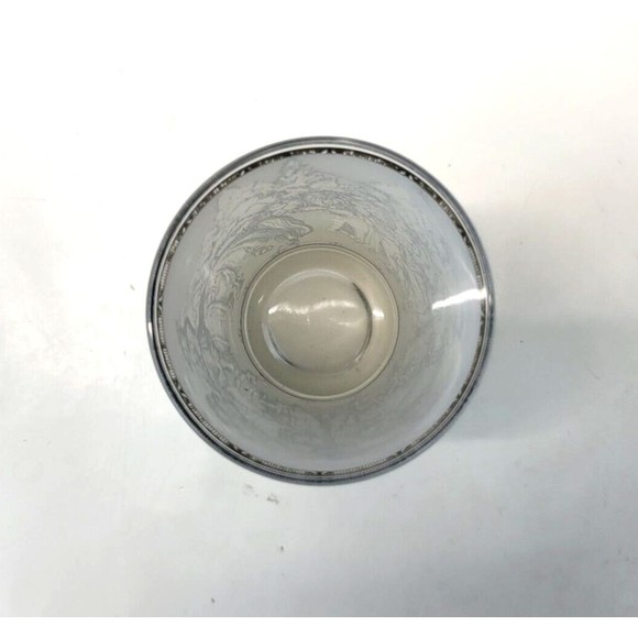 Vintage Cera High Ball Knights Camelot Glasses Tumblers MCM 22K Gold Trim Durer - Picture 13 of 14